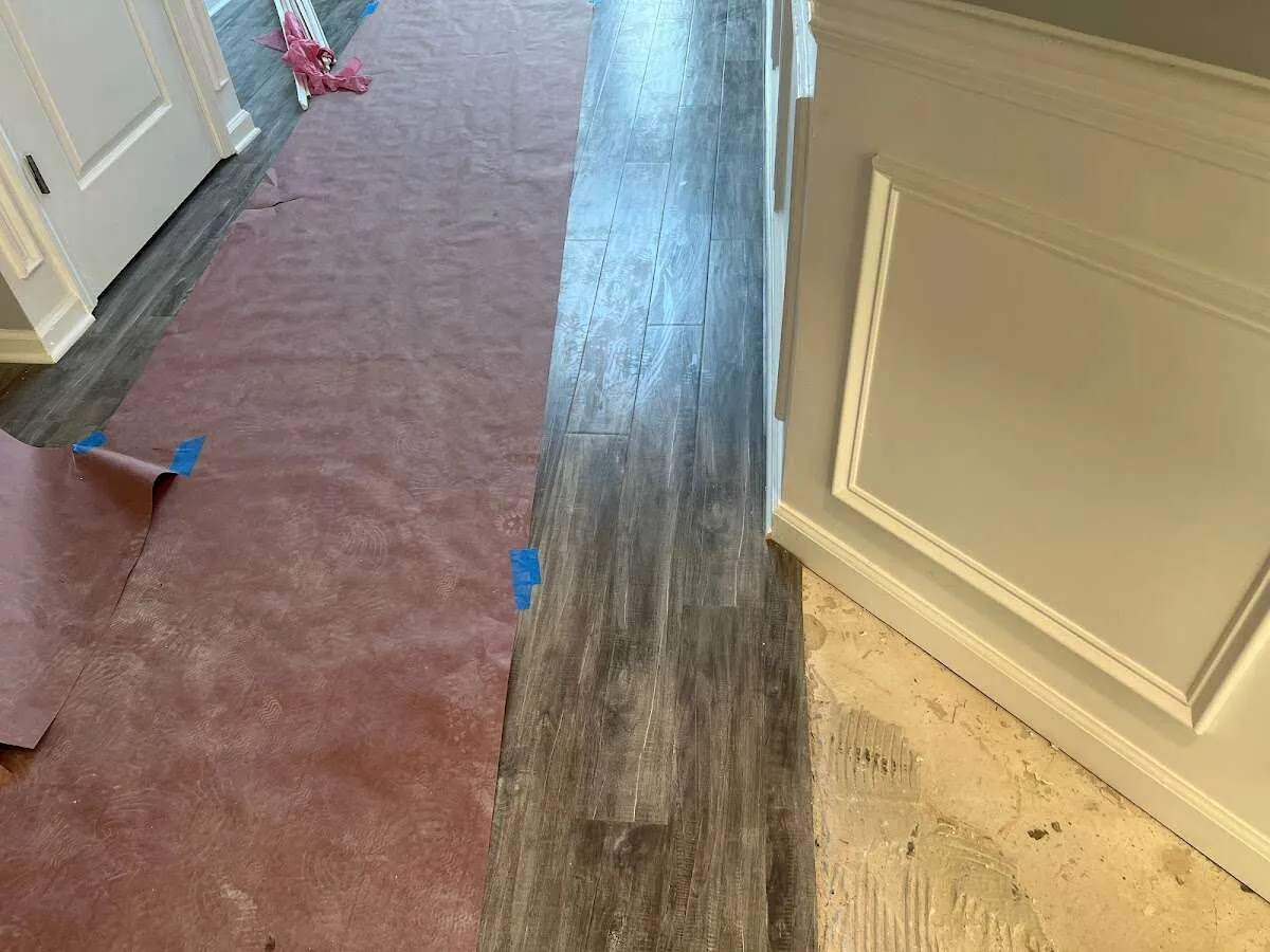 Completed marble shower restoration in Grafton